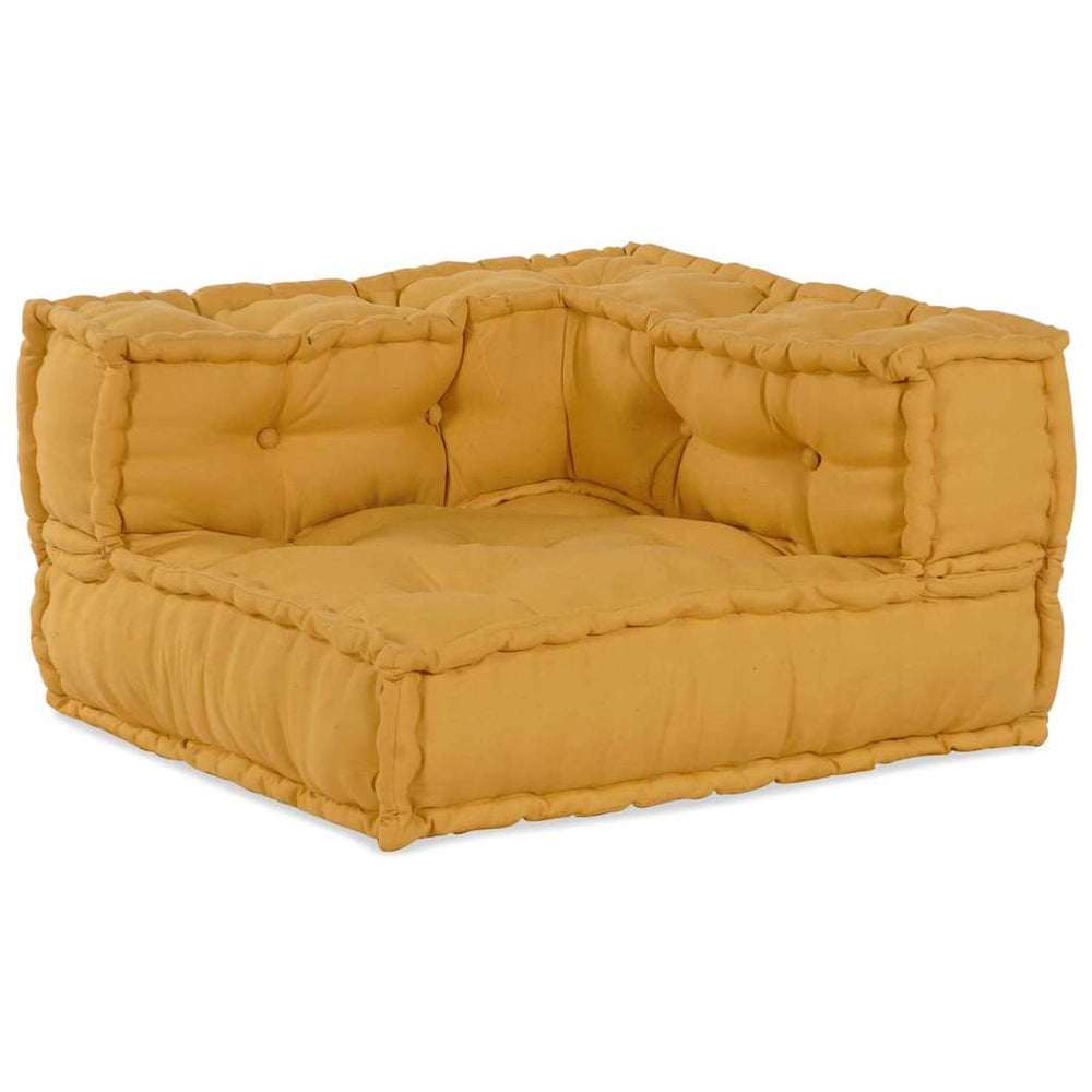 Modulinė sofa 3 pcs Geltona Audinys