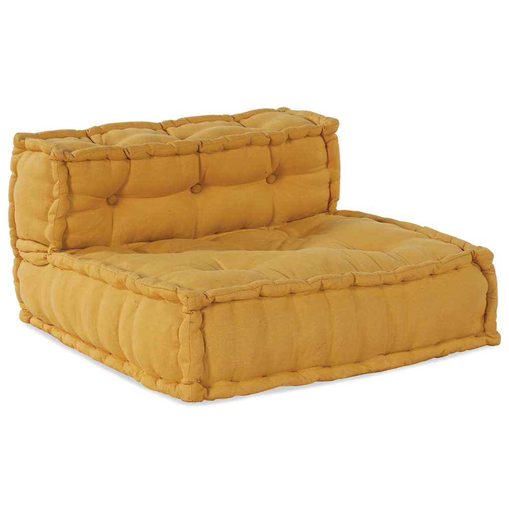Modulinė sofa 4 pcs Geltona Audinys