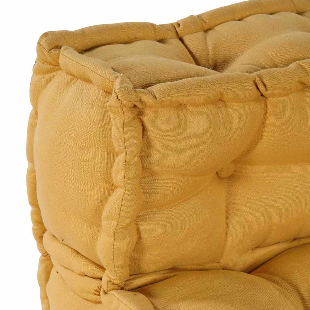 Modulinė sofa 4 pcs Geltona Audinys