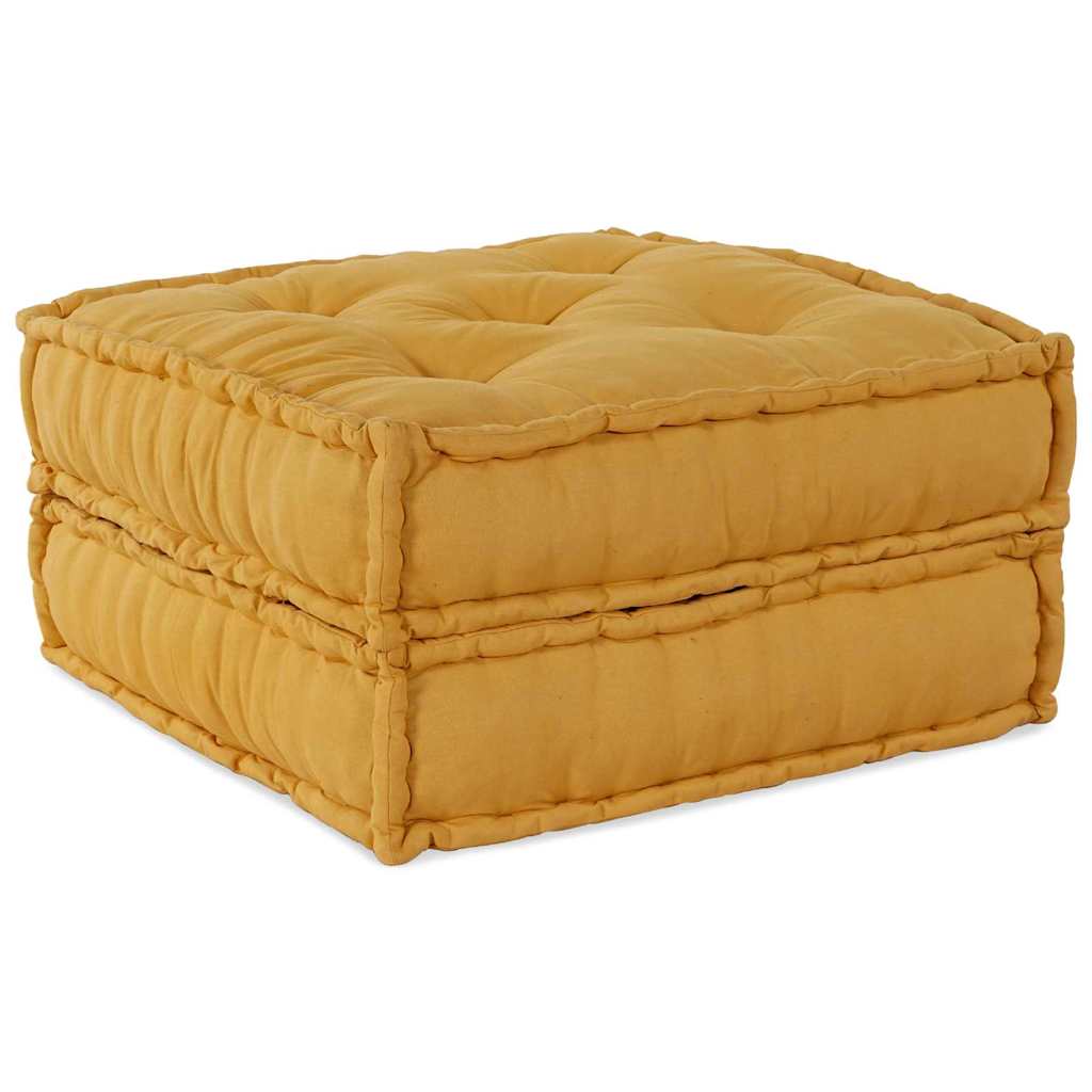 Modulinė sofa 2 pcs Geltona 70 x 70 x 36 cm audinys