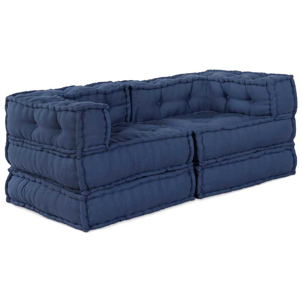 Modulinė sofa 2 pcs Indigo 140 x 70 x 56 cm Audinys