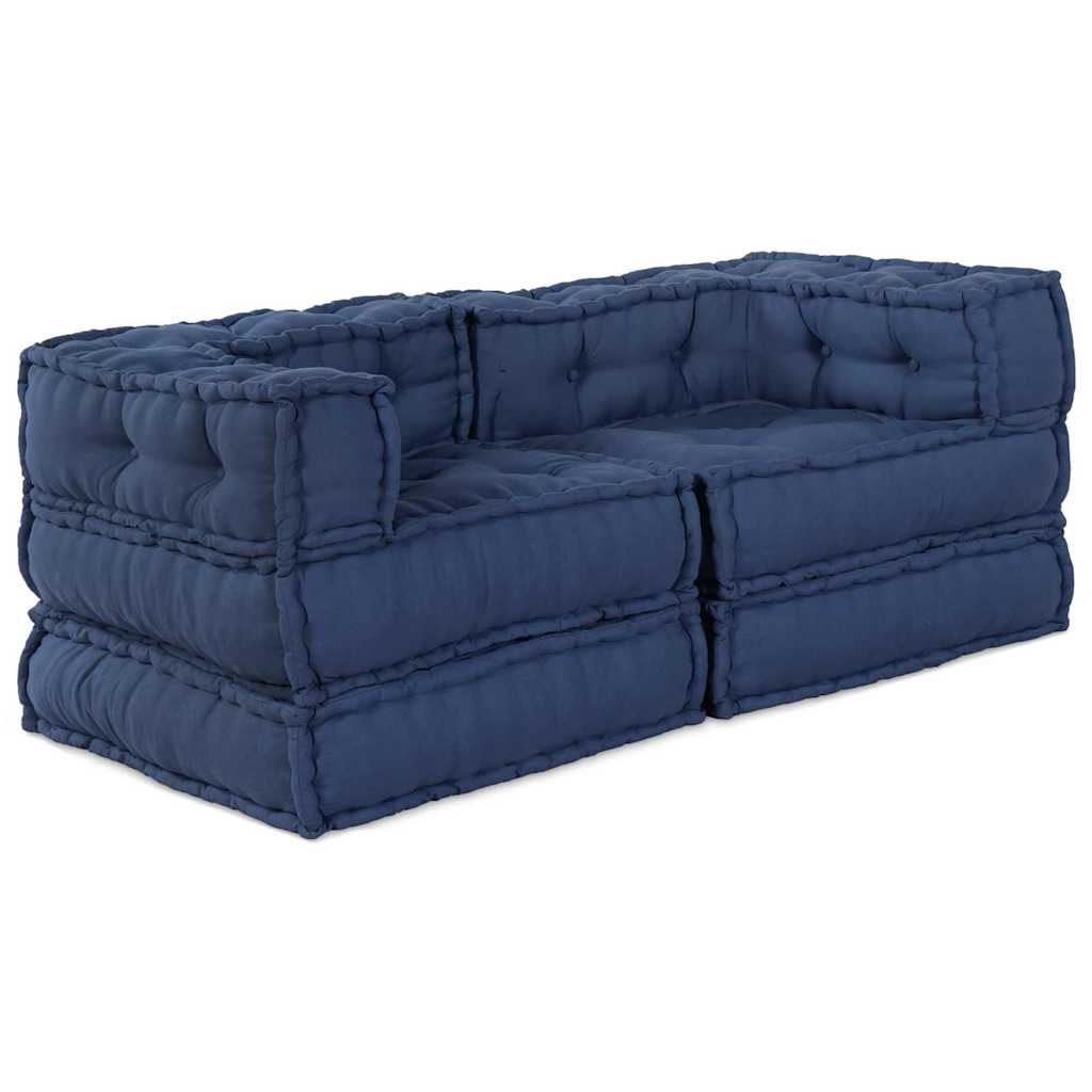 Modulinė sofa 2 pcs Indigo 140 x 70 x 56 cm Audinys