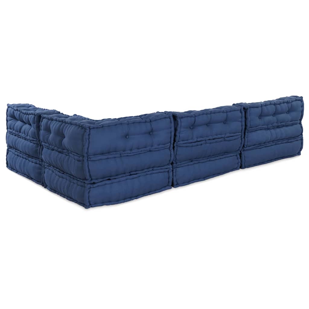 Modulinė sofa 4 pcs Indigo Audinys