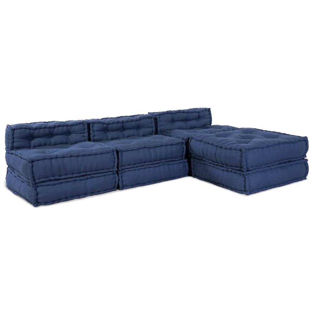 Modulinė sofa 4 pcs Indigo Audinys