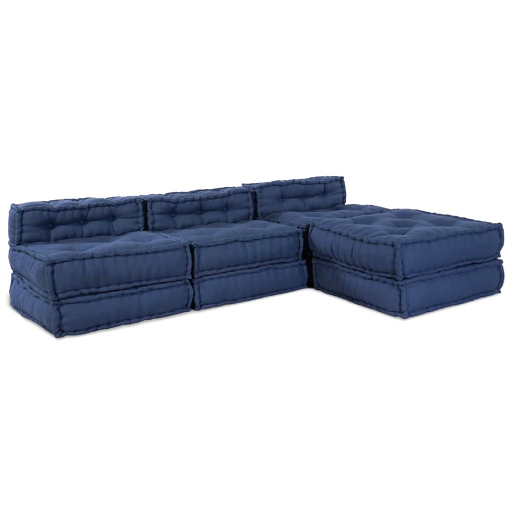 Modulinė sofa 4 pcs Indigo Audinys