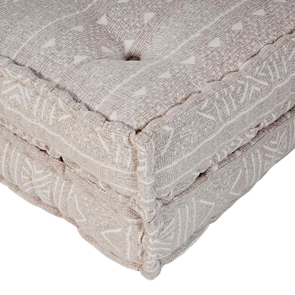 2-vietė modulinė puf sofa, konvertuojama, šviesiai ruda