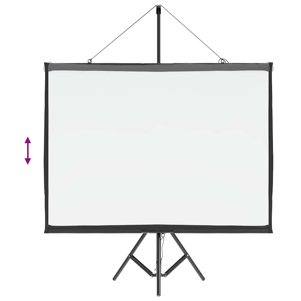 Tripod projection screen, 50 inch, 4:3