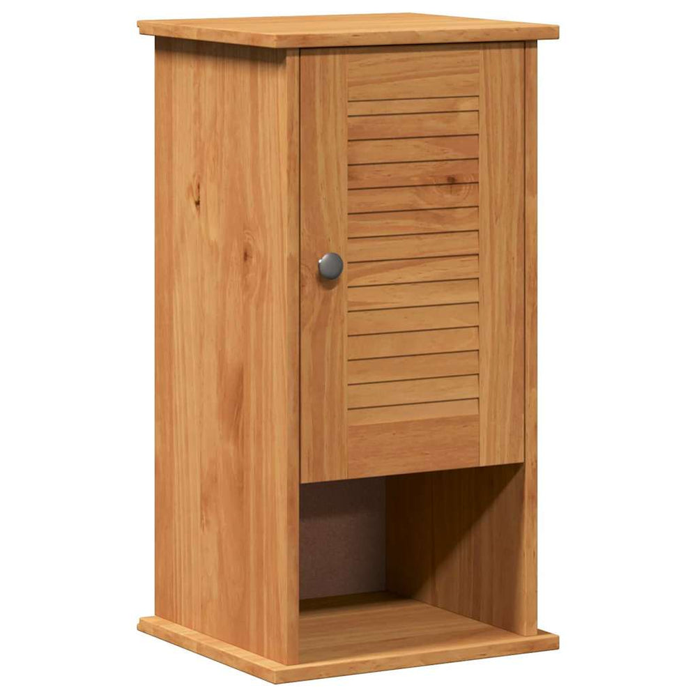 Prisegamas Vonios Spintelė honey brown 37 x 34 x 71.5 cm