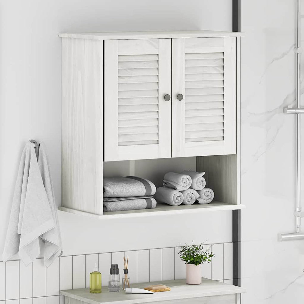 Prisegamasis vonios spintelė Balta 67.5 x 34 x 71.5 cm