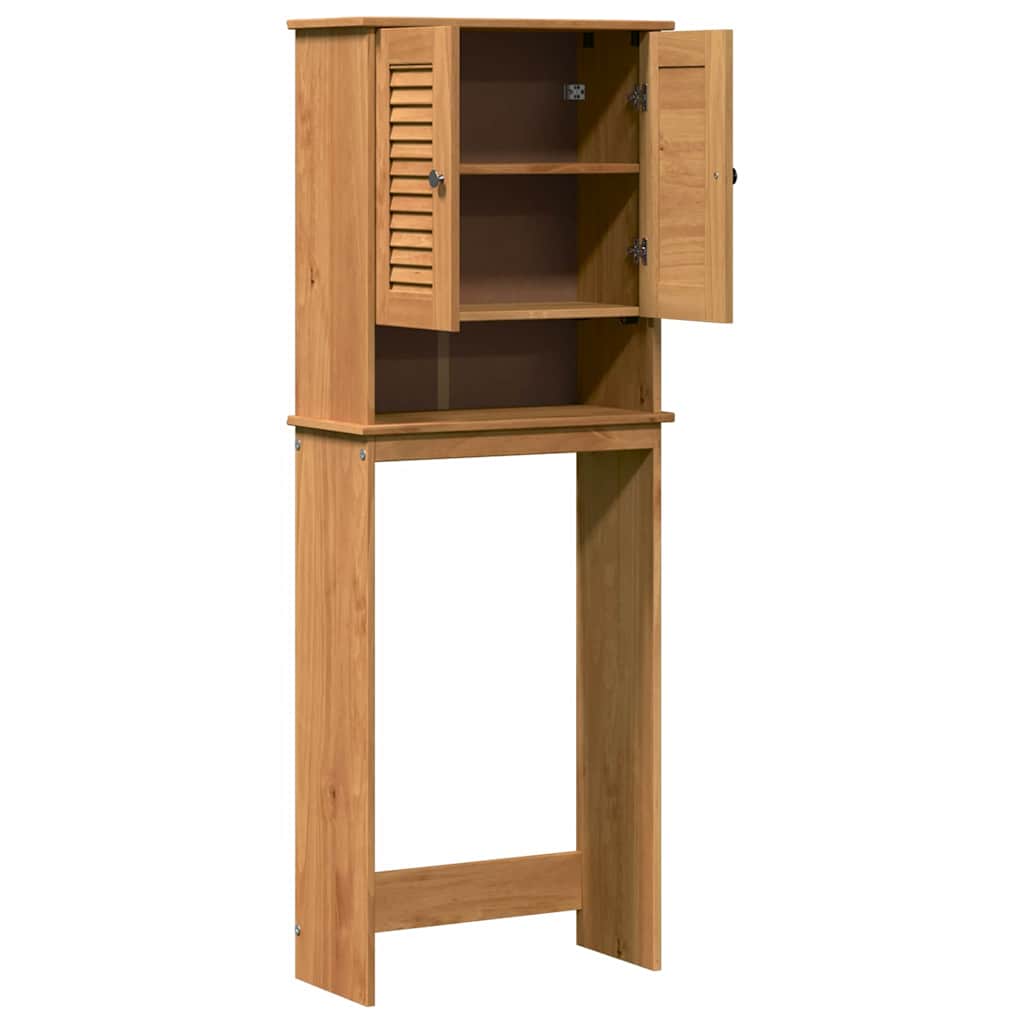 Tualeto spintelė su lentyna VIGO honey brown 60 x 27 x 161 cm