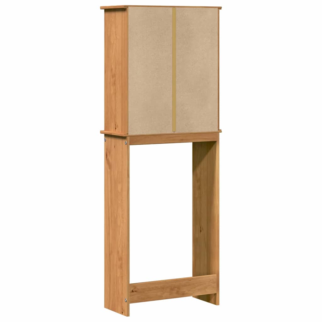 Tualeto spintelė su lentyna VIGO honey brown 60 x 27 x 161 cm