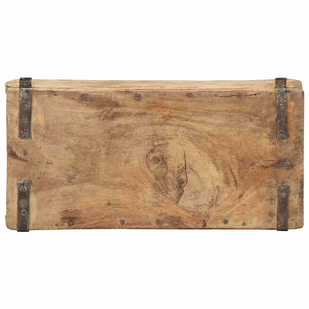 Padėklas 4 vnt. Ruda 30 x 15 x 9 cm Kietas atkurtas medis