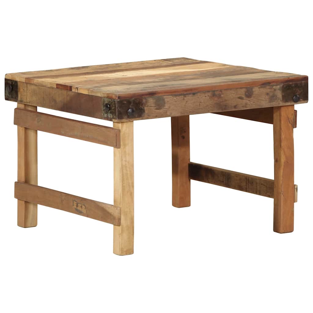 Kafijas galdiņš Brūns 60 x 55 x 40 cm Masīvkoks ar dabīgā koka apdari