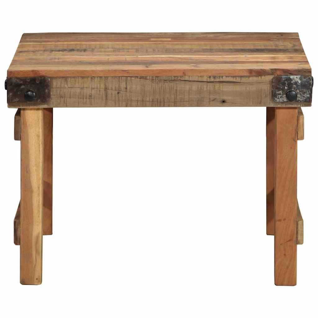 Kafijas galdiņš Brūns 60 x 55 x 40 cm Masīvkoks ar dabīgā koka apdari