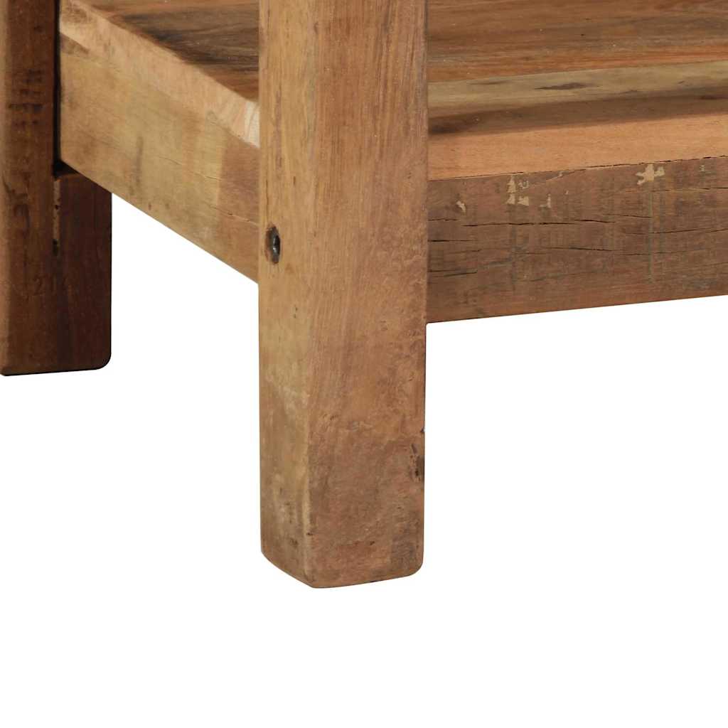 Konsoles galds Brūns 107 x 33 x 76 cm Cieta, atjaunota koksne