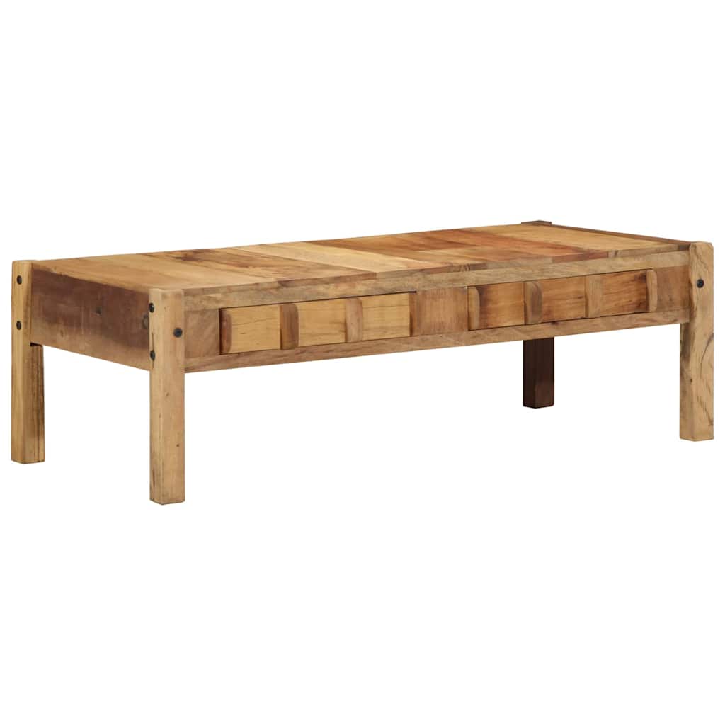 Kavos staliukas Ruda 110 x 54 x 35 cm Kietas atkurtas medis