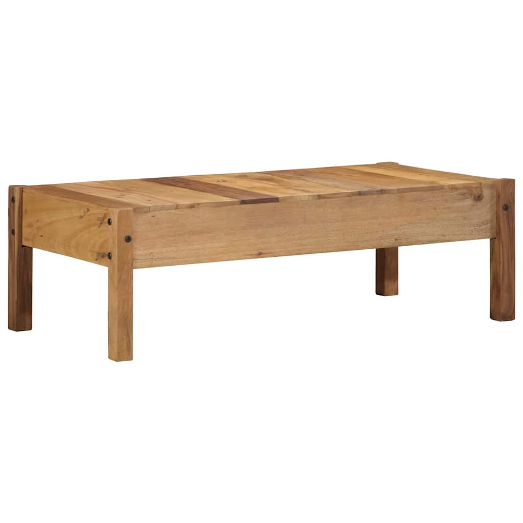 Kavos staliukas Ruda 110 x 54 x 35 cm Kietas atkurtas medis