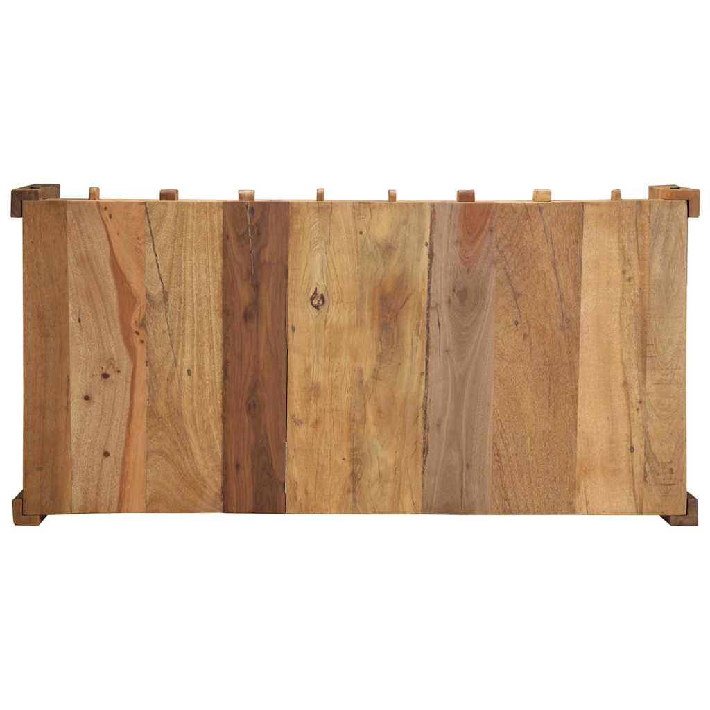 Kavos staliukas Ruda 110 x 54 x 35 cm Kietas atkurtas medis