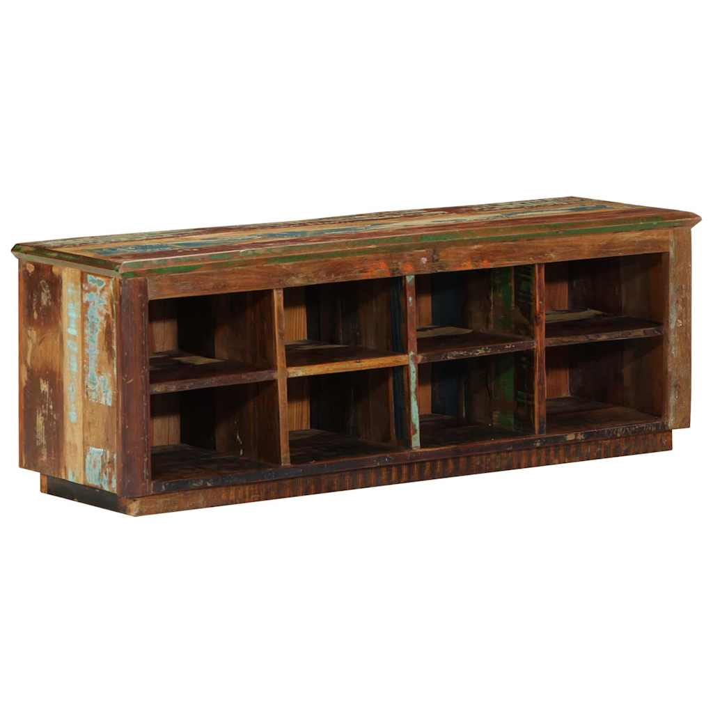 Shoe Cabinet Brown 110 x 35 x 40 cm Solid Reclaimed Wood