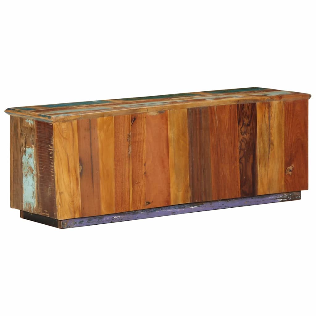 Shoe Cabinet Brown 110 x 35 x 40 cm Solid Reclaimed Wood