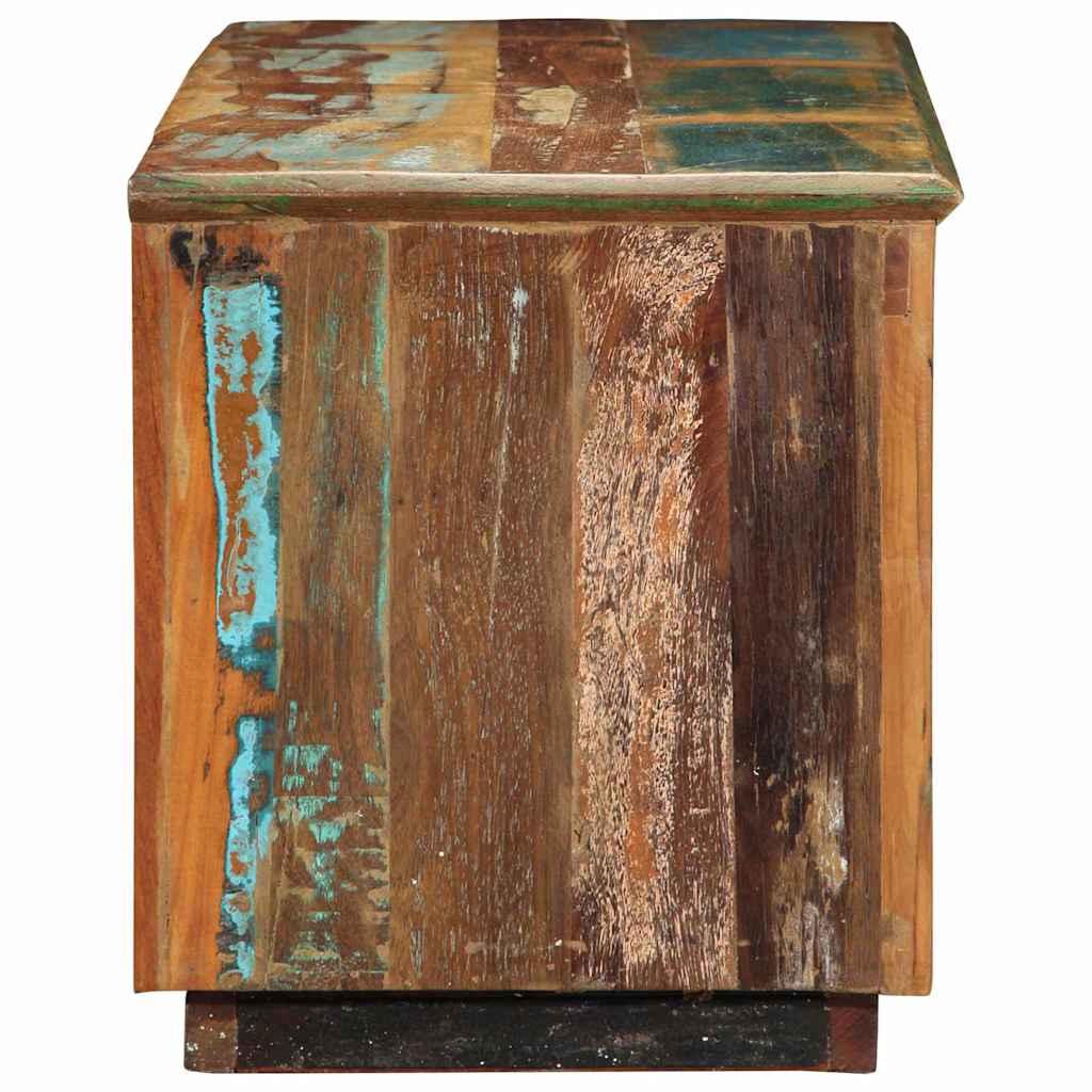Shoe Cabinet Brown 110 x 35 x 40 cm Solid Reclaimed Wood