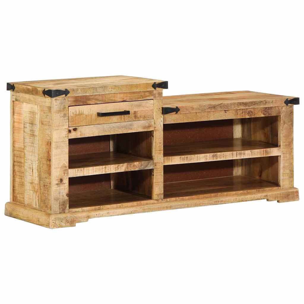 Bench with Drawer Brown 110 x 35 x 50 cm Solid Mango Wood