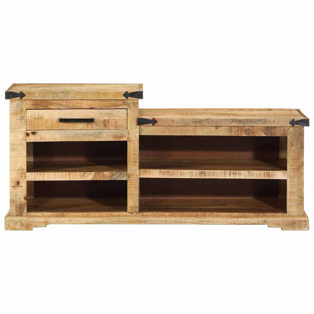 Bench with Drawer Brown 110 x 35 x 50 cm Solid Mango Wood