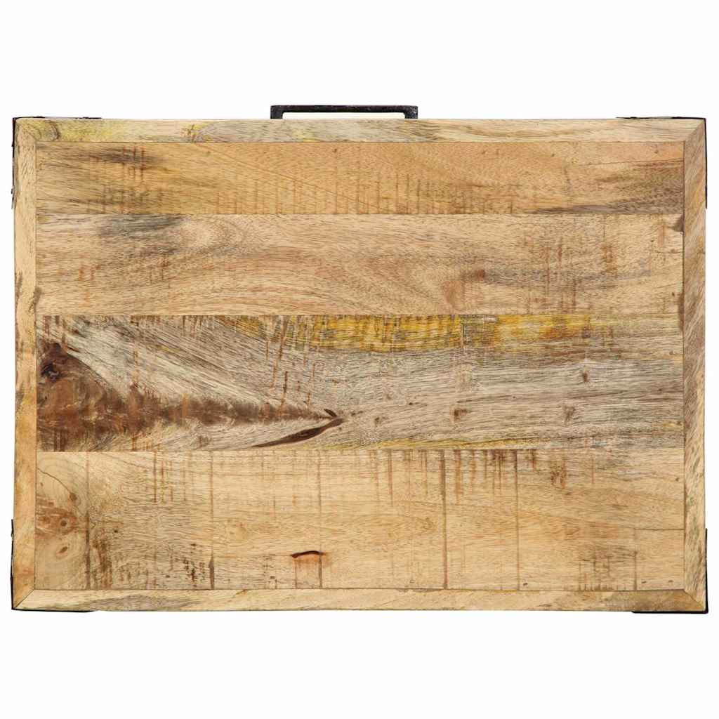Virtuvės vežimėlis Ruda 55 x 40 x 80 cm Kietas mango medis