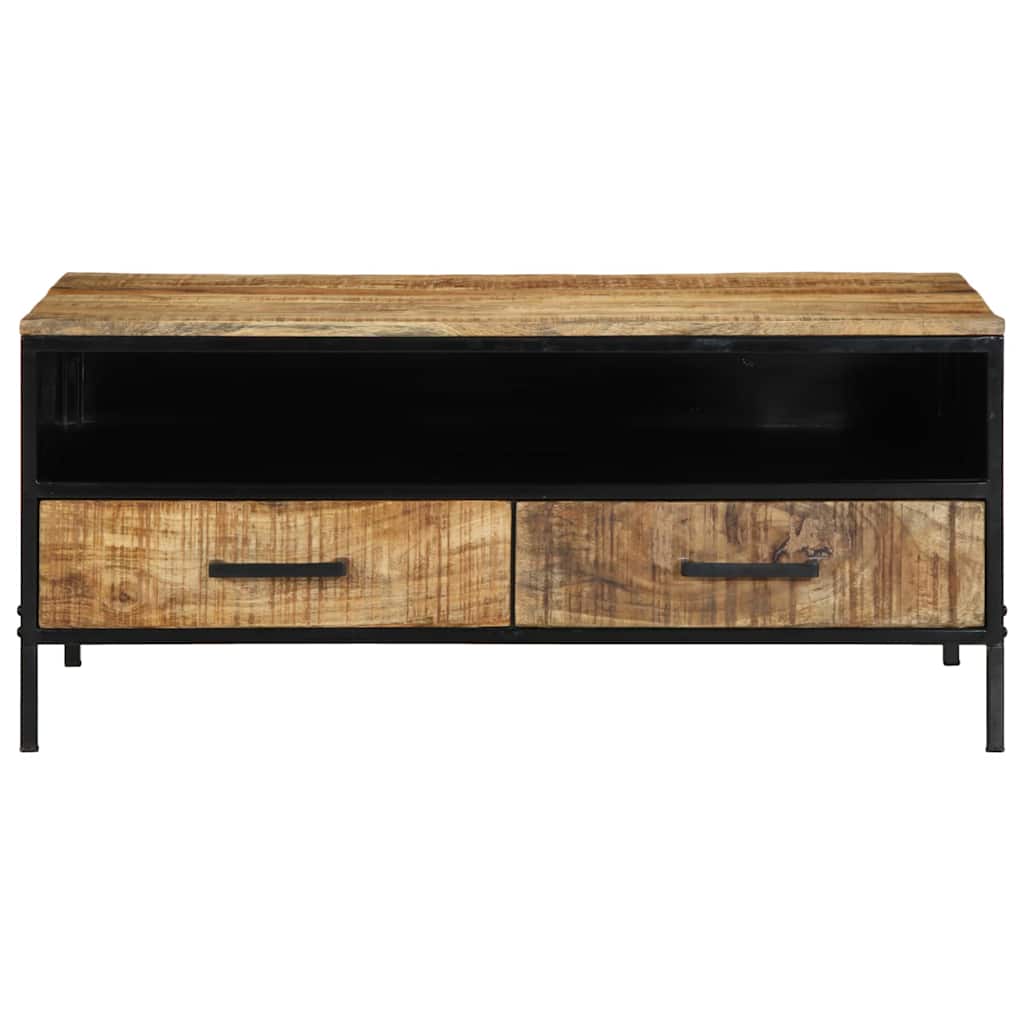 Coffee Table with Drawer Brown 90 x 50 x 40 cm