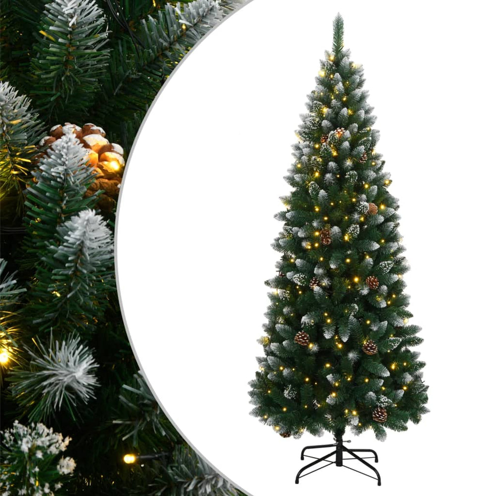 Dirbtinė Kalėdų eglutė HOLLY, 210cm, LED