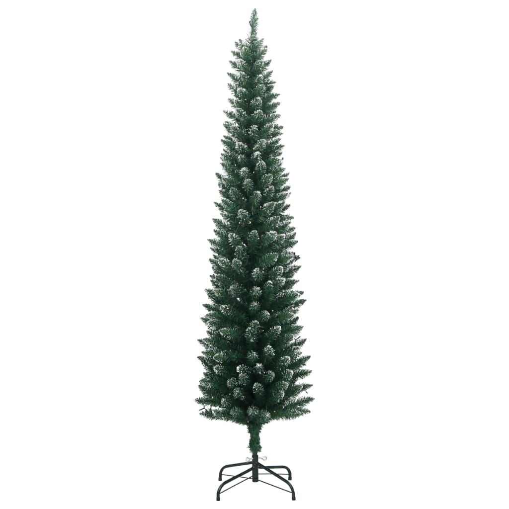 Mākslīgā šaurā Ziemassvētku eglīte, EMBER NORDIC, 150 LED, 150cm.