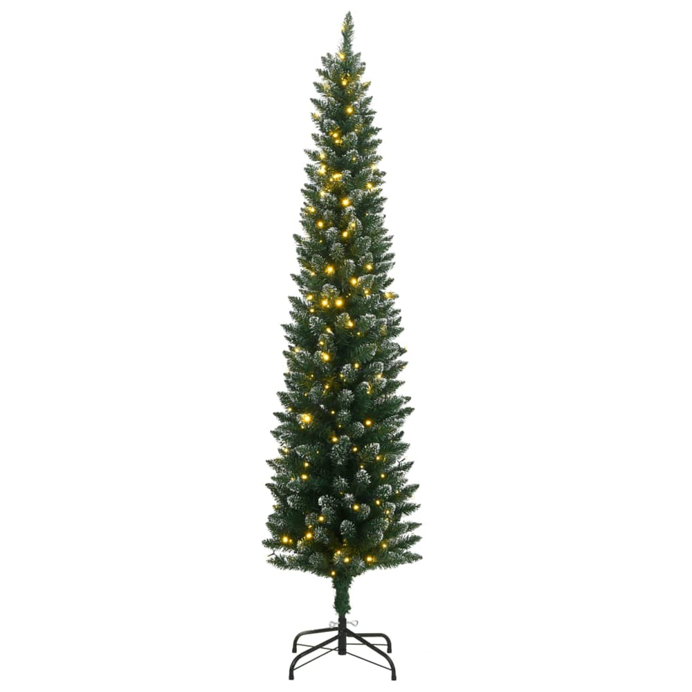 Dirbtinė siaura Kalėdų eglutė JINGLE, 180cm