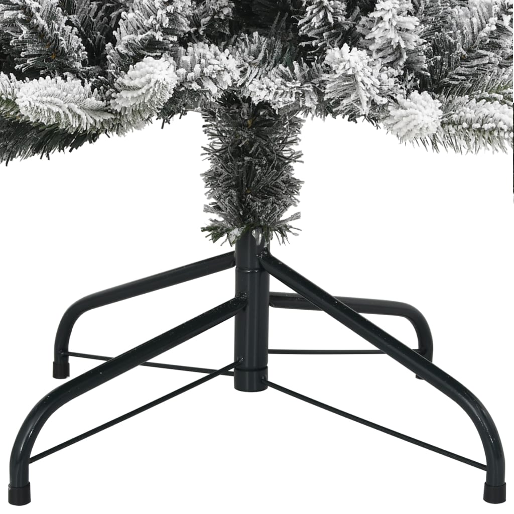Dirbtinė Kalėdų eglutė EMBER NORDIC, su 150 LED lempučių ir sniegu, 150cm.