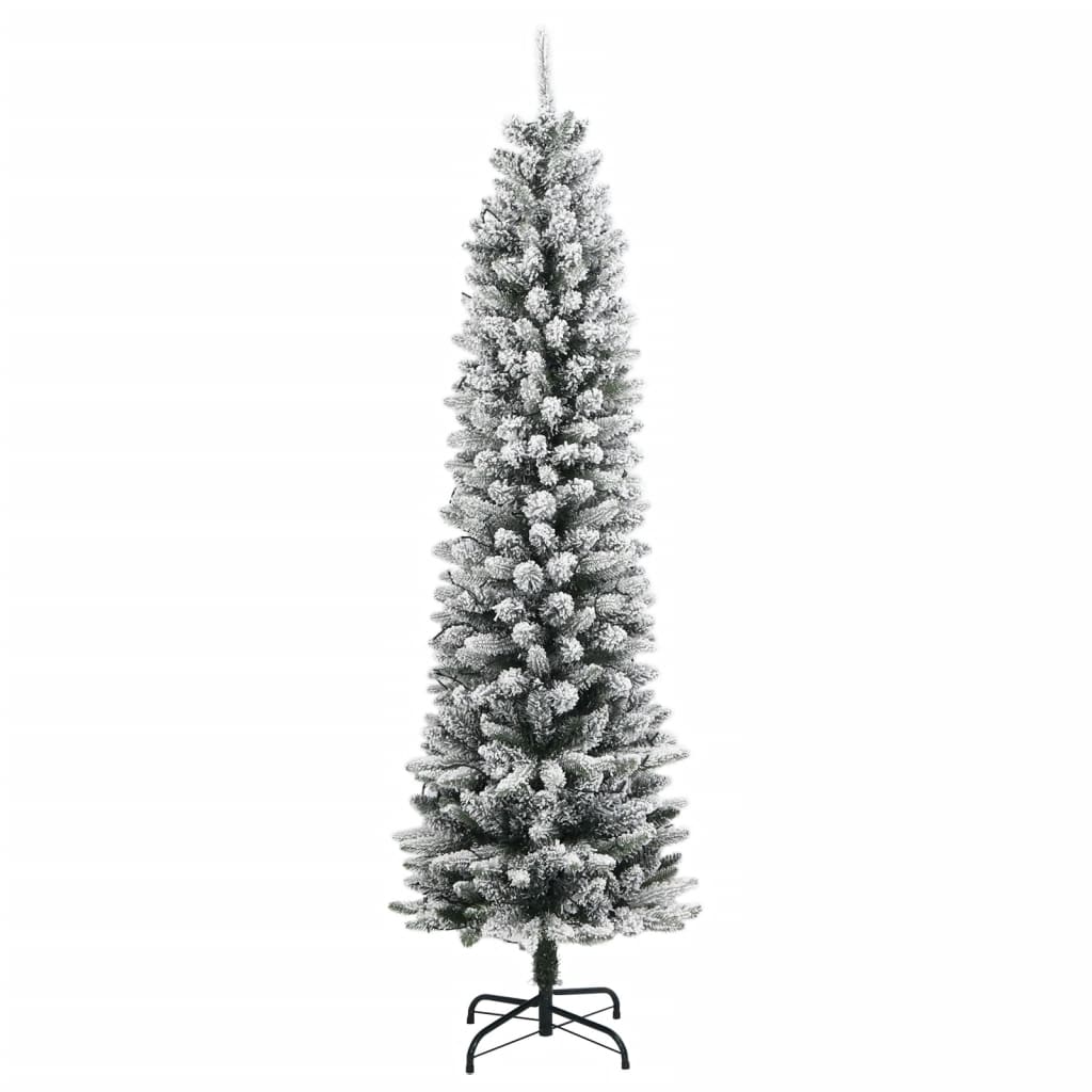Dirbtinė Kalėdų eglutė EMBER NORDIC, su 150 LED lempučių ir sniegu, 120cm.