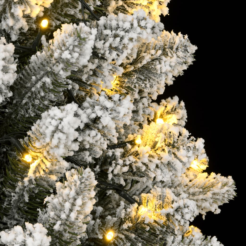 Dirbtinė Kalėdų eglutė EMBER NORDIC, su 150 LED lempučių ir sniegu, 120cm.