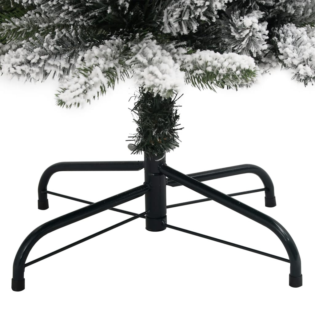 Dirbtinė Kalėdų eglutė EMBER NORDIC, su 150 LED lempučių ir sniegu, 120cm.