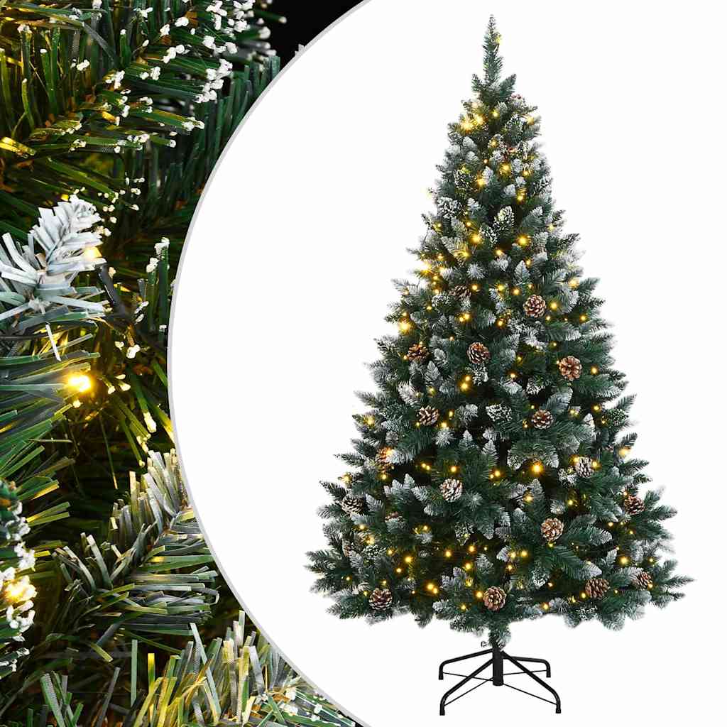 Mākslīgā Ziemassvētku eglīte, 120cm, 150 LED lampiņas