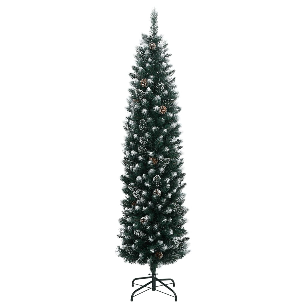Dirbtinė siaura Kalėdų eglutė RUDOLPH, 210cm