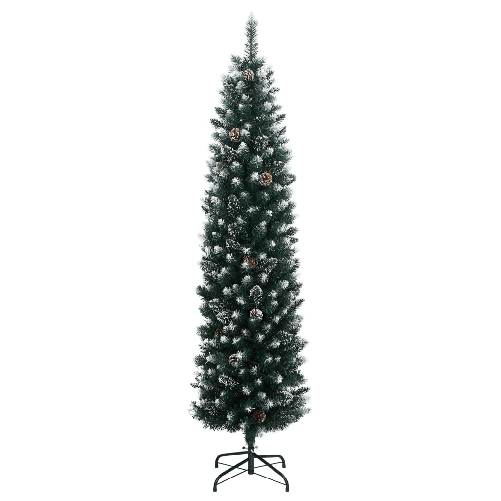 Dirbtinė siaura Kalėdų eglutė RUDOLPH, 210cm