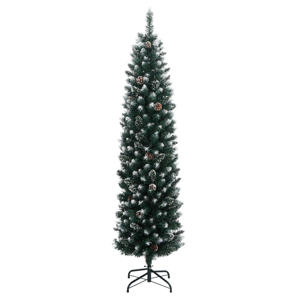 Dirbtinė siaura Kalėdų eglutė RUDOLPH, 240cm