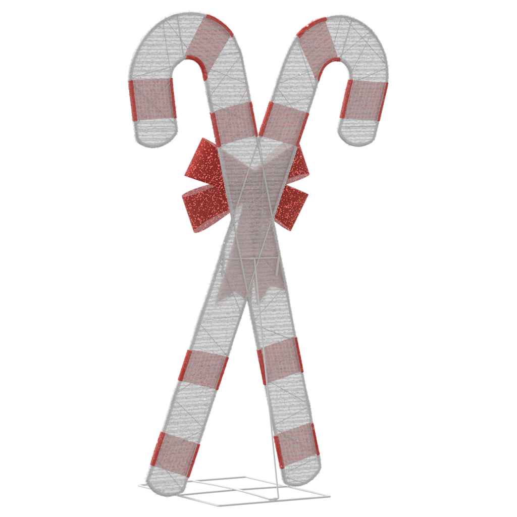 Kalėdų puošmena Candy Cane 50 LED šiltai balta