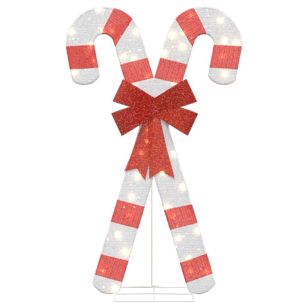 Kalėdų puošmena Candy Cane 50 LED šiltai balta