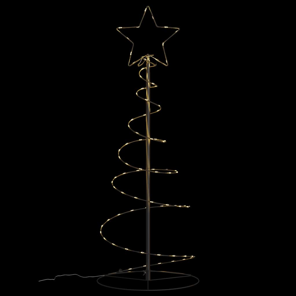 LED Ziemassvētku eglīte 80 LED Silti balta 120 cm SNOWWOOD