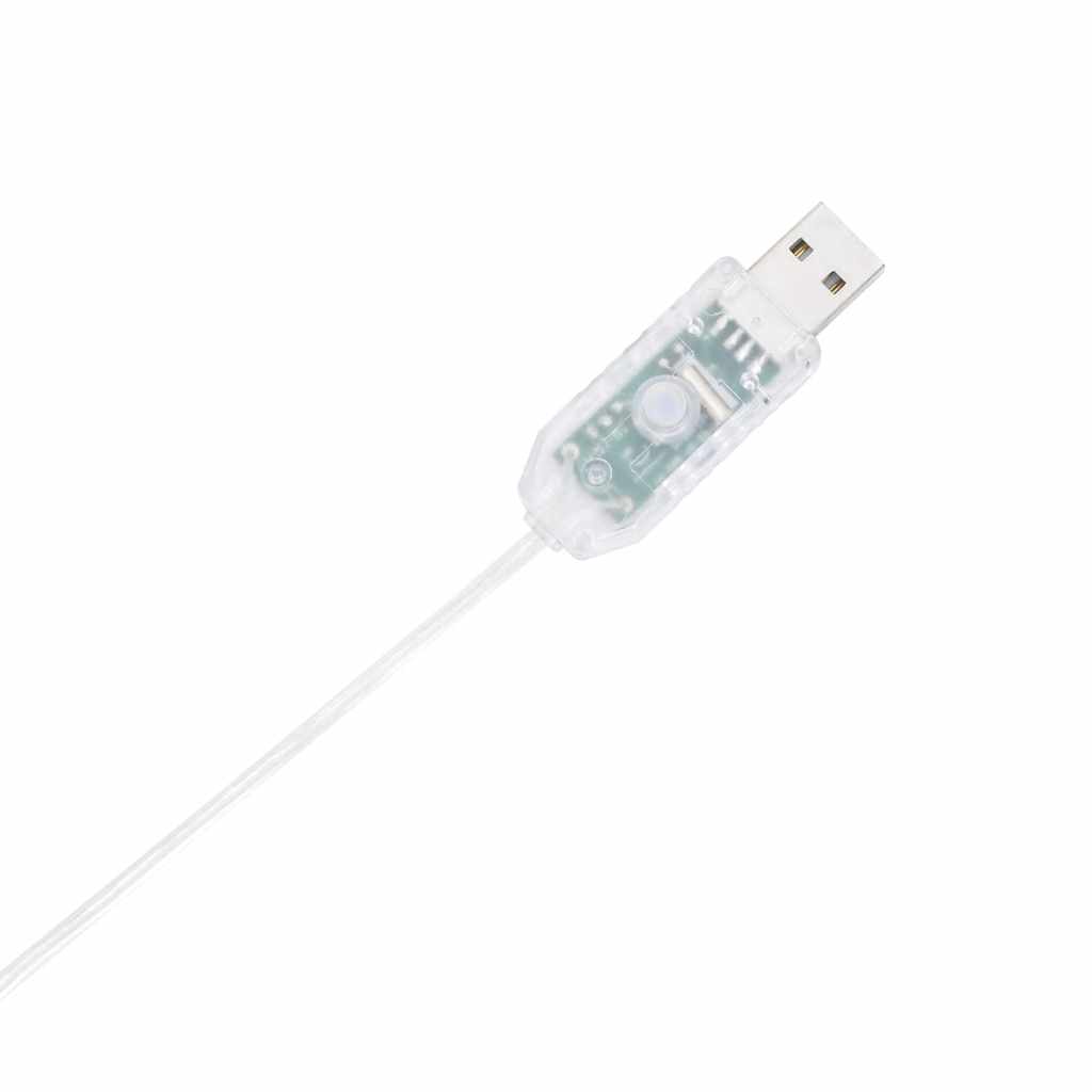 Kalėdų puošmena Šiaurės elniai 3 vnt 90 LED šiltai balta