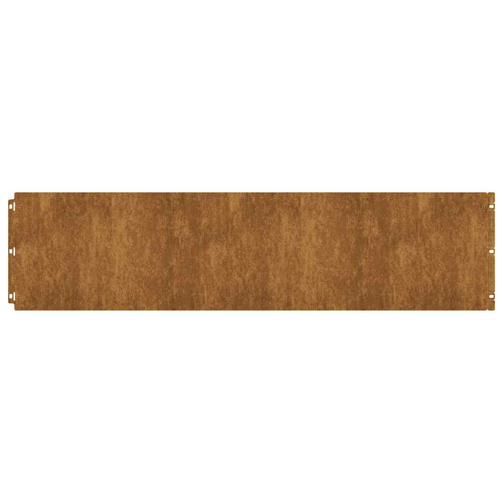 Vejos apvadai, 20 vnt., 25 x 103 cm, lankstūs, atsparūs oro sąlygoms plienai