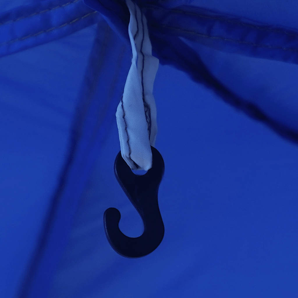 Ballīšu telts Azure Blue Ūdensnecaurlaidīga