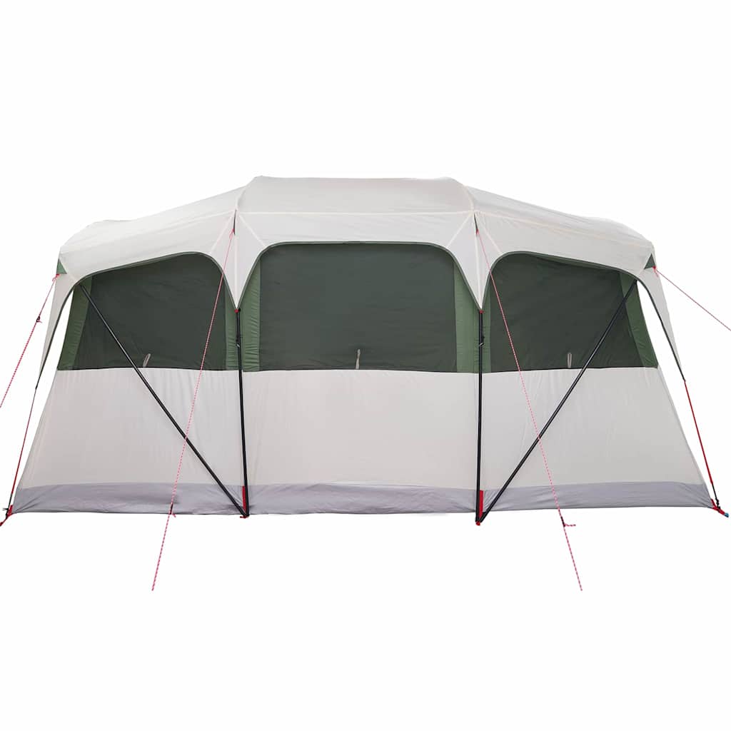 Palapinės su stogu Žalia 435 x 255 x 216 cm Poliesteris