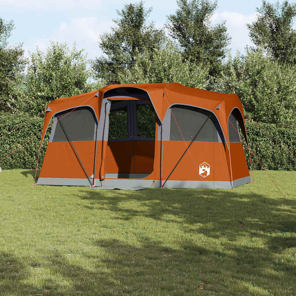 Palapinės Pilka ir oranžinė 435 x 255 x 216 cm Poliesteris