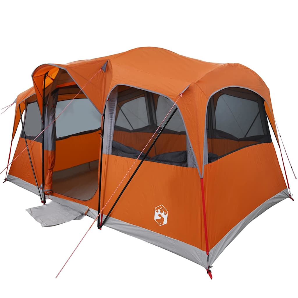 Palapinės Pilka ir oranžinė 435 x 255 x 216 cm Poliesteris