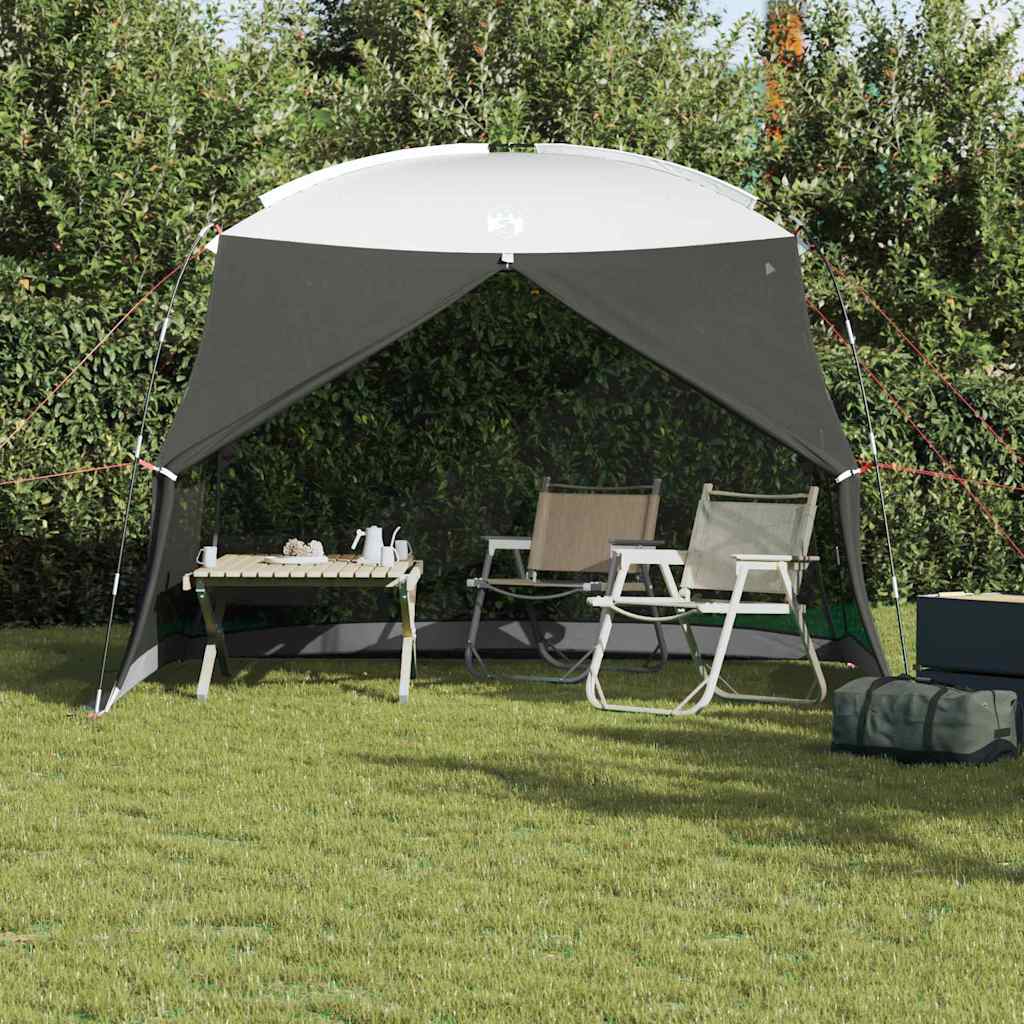 Gazebo Tent Grey 320 x 320 x 218 cm Polyester